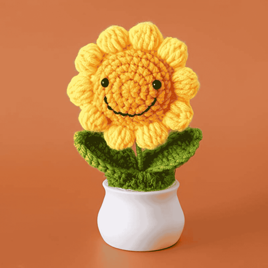 juffendag-gehaakte-zonnebloem-trakteren-juf-cadeau-voor-juf-trakteren-juf-traktatie-juf